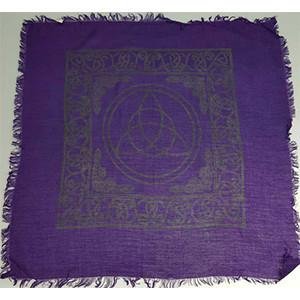 Triquetra altar cloth 22" x 22"