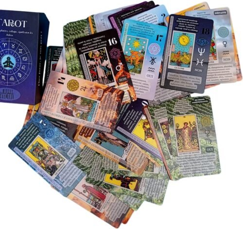 Learning Tarot Cards Deck French