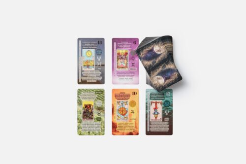 Tarot Cards with Meaning on it